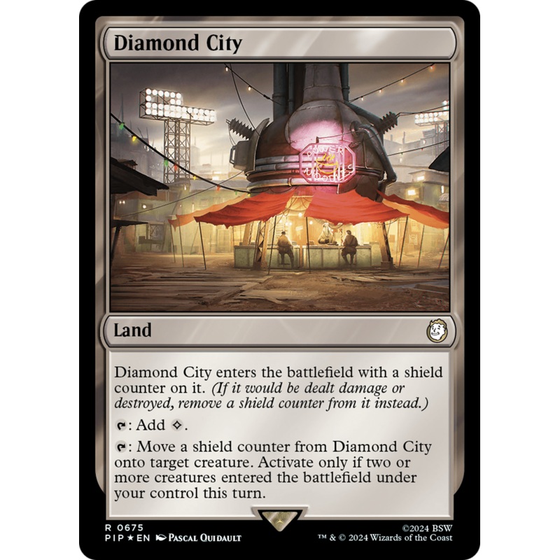 Diamond City (Surge Foil) [Fallout]