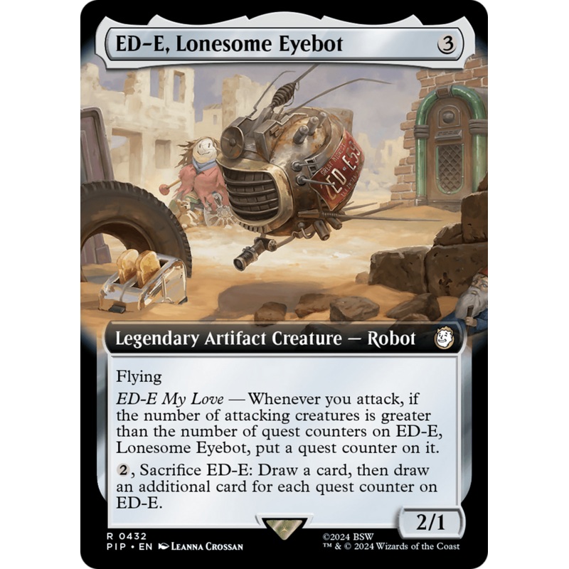 ED-E, Lonesome Eyebot (Extended Art) [Fallout]