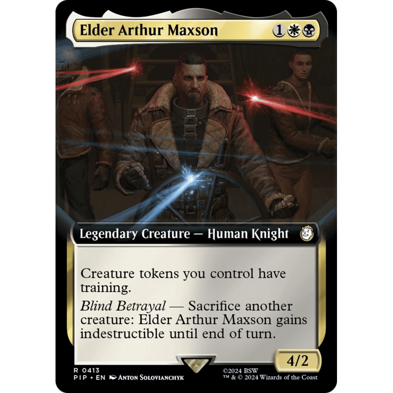 Elder Arthur Maxson (Extended Art) [Fallout]