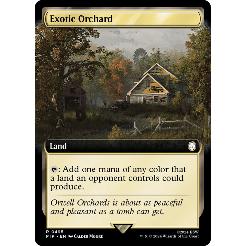 Exotic Orchard (Extended Art) [Fallout]