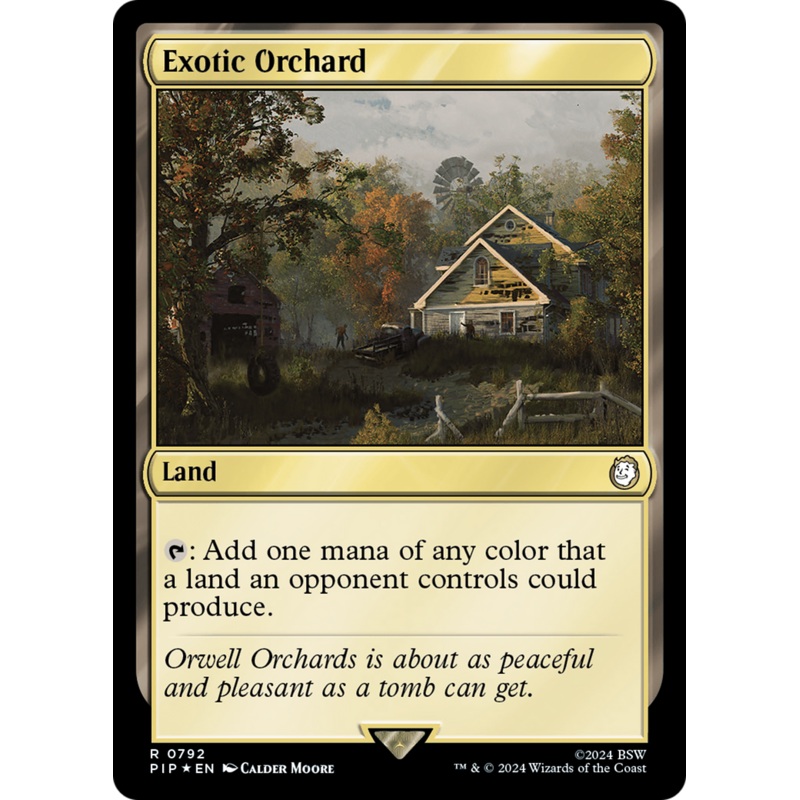 Exotic Orchard (Surge Foil) [Fallout]