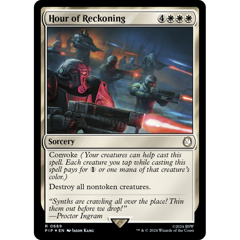 Hour of Reckoning (Surge Foil) [Fallout]