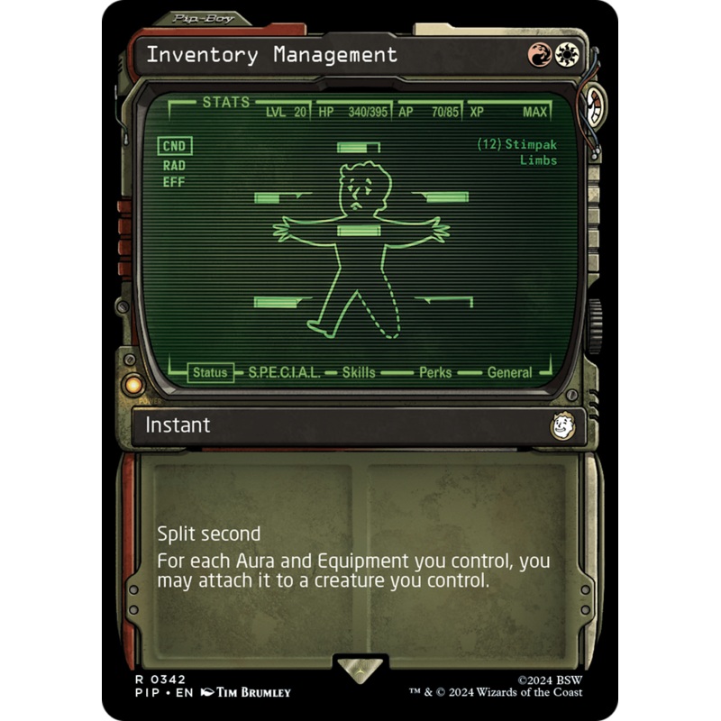 Inventory Management (Showcase) [Fallout]
