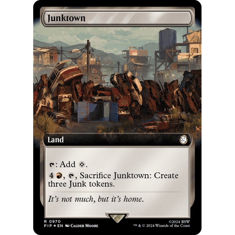 Junktown (Extended Art) (Surge Foil) [Fallout]