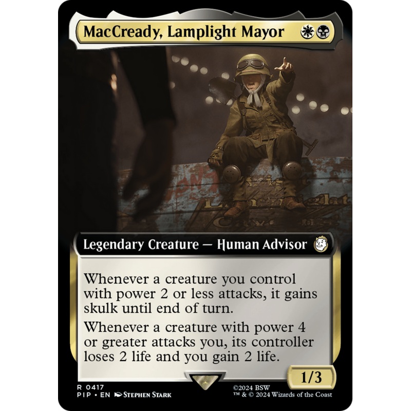 MacCready, Lamplight Mayor (Extended Art) [Fallout]