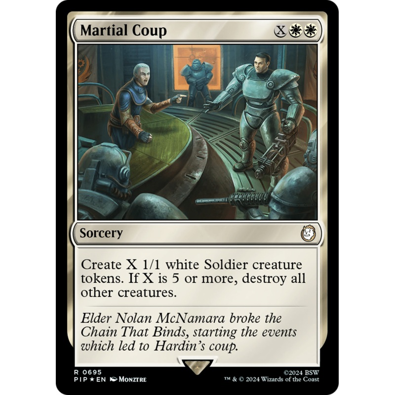 Martial Coup (Surge Foil) [Fallout]