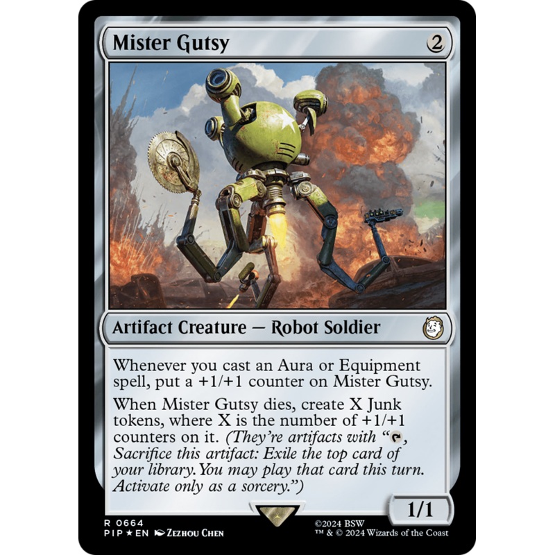 Mister Gutsy (Surge Foil) [Fallout]