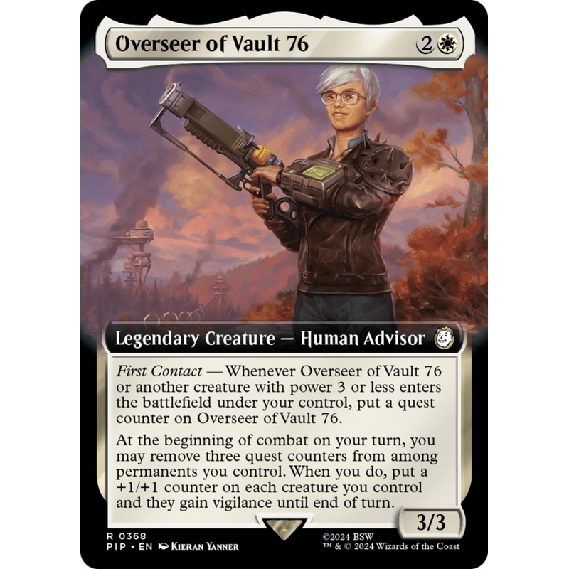 Overseer of Vault 76 (Extended Art) [Fallout]