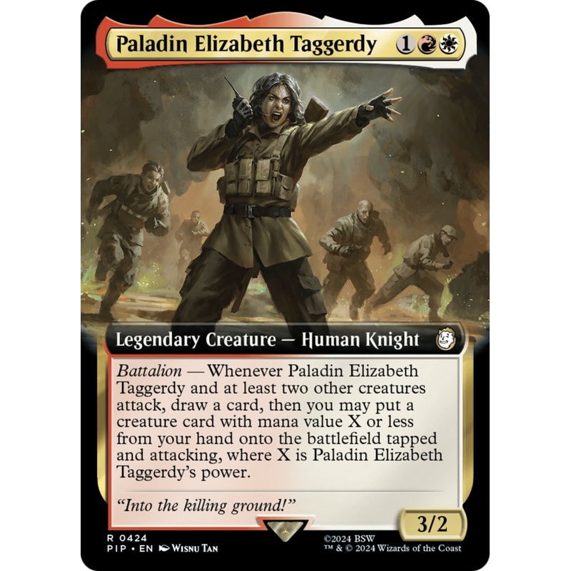 Paladin Elizabeth Taggerdy (Extended Art) [Fallout]