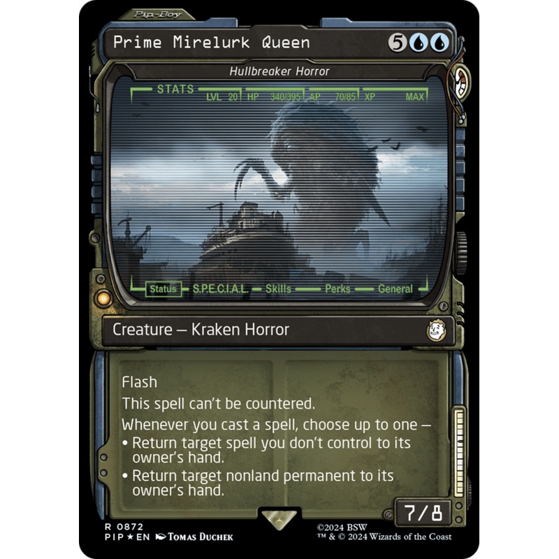Prime Mirelurk Queen - Hullbreaker Horror (Showcase) (Surge Foil) [Fallout]