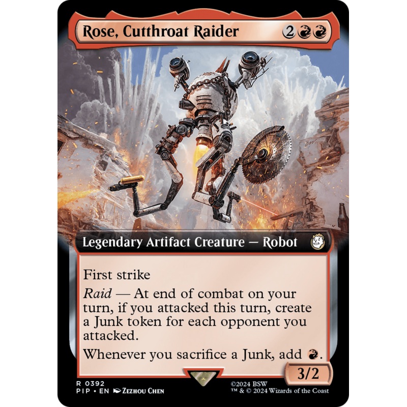 Rose, Cutthroat Raider (Extended Art) [Fallout]
