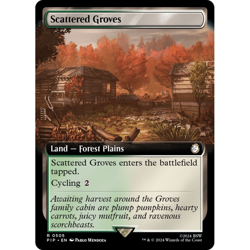 Scattered Groves (Extended Art) [Fallout]