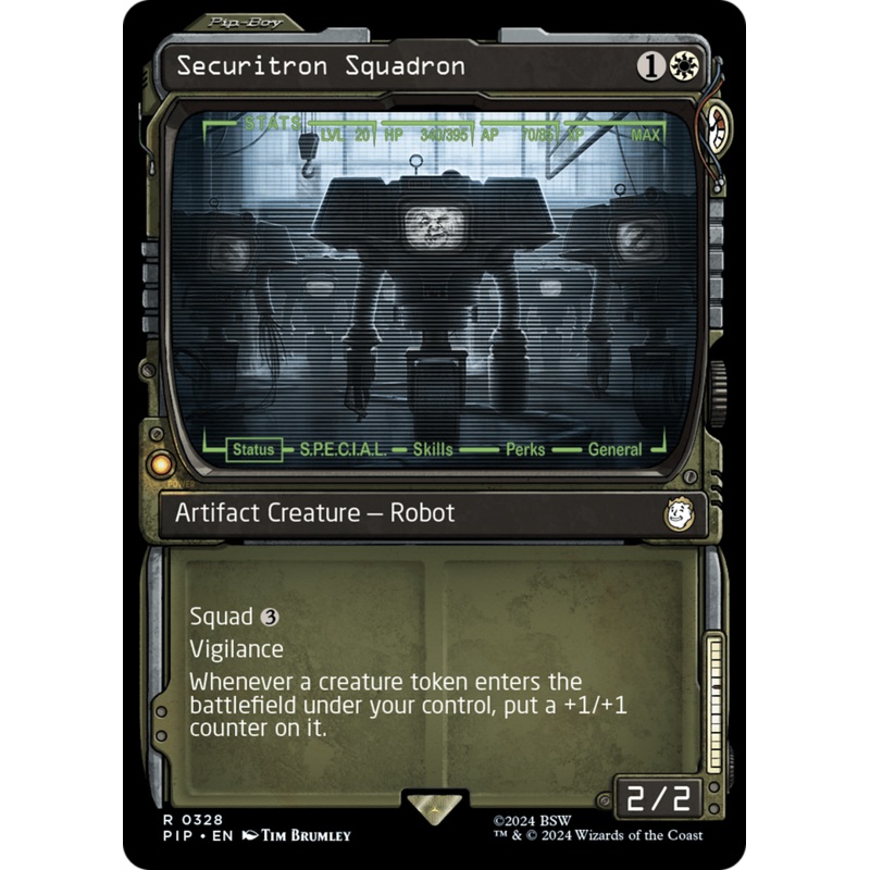 Securitron Squadron (Showcase) [Fallout]
