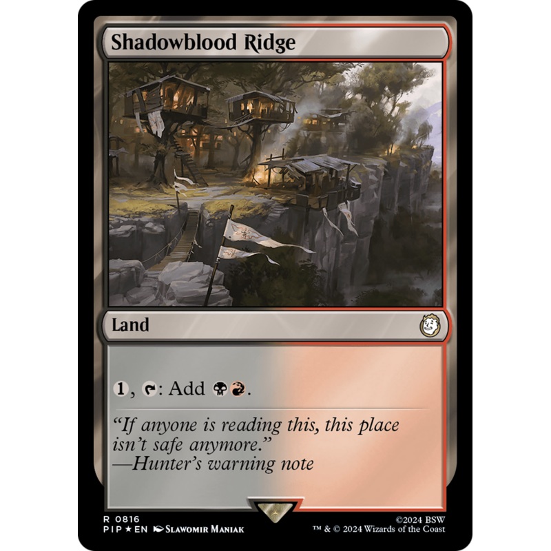 Shadowblood Ridge (Surge Foil) [Fallout]