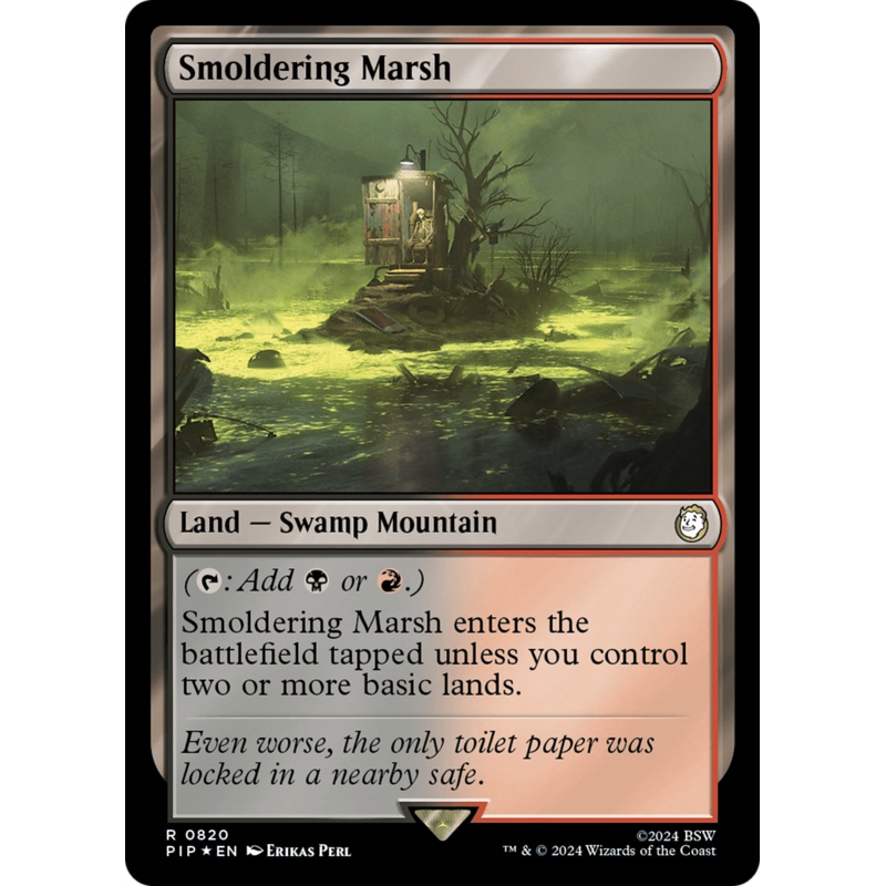 Smoldering Marsh (Surge Foil) [Fallout]
