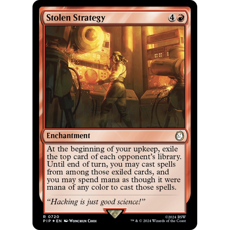Stolen Strategy (Surge Foil) [Fallout]