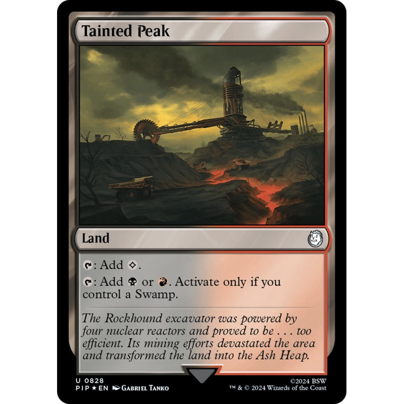 Tainted Peak (Surge Foil) [Fallout]