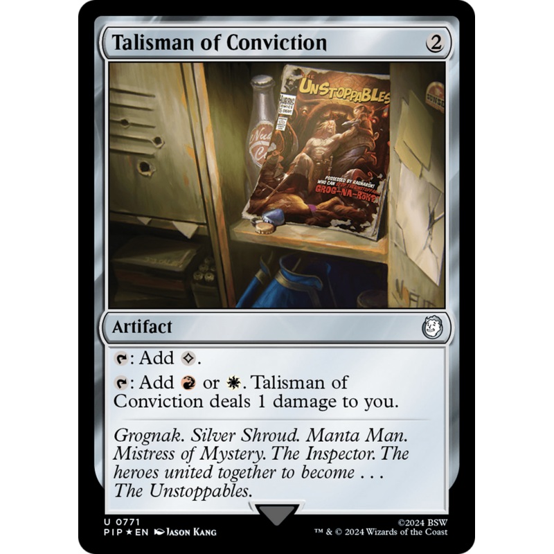 Talisman of Conviction (Surge Foil) [Fallout]