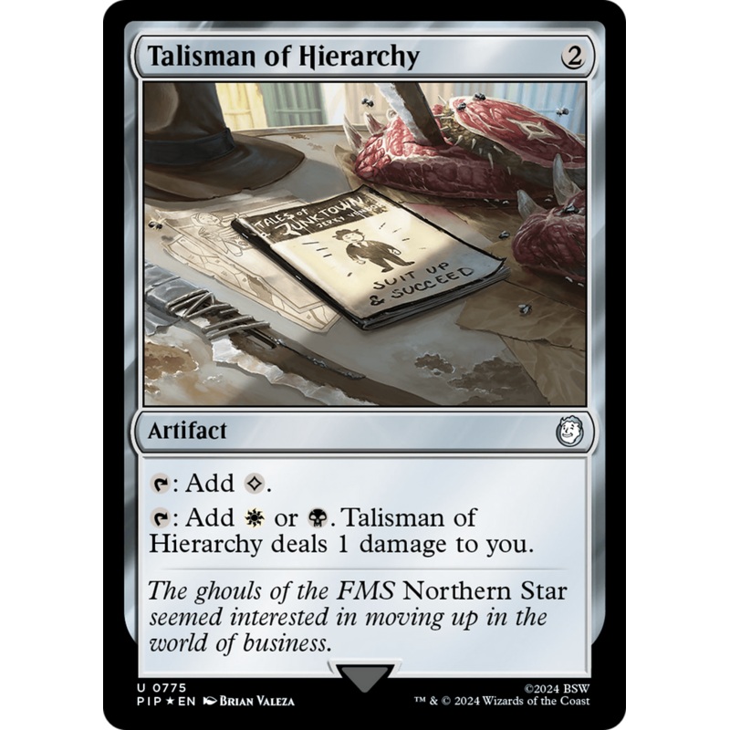 Talisman of Hierarchy (Surge Foil) [Fallout]