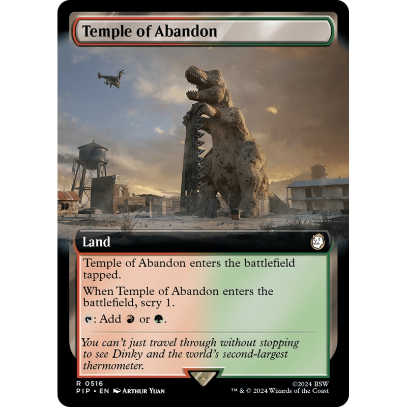 Temple of Abandon (Extended Art) [Fallout]