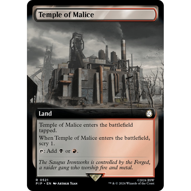 Temple of Malice (Extended Art) [Fallout]
