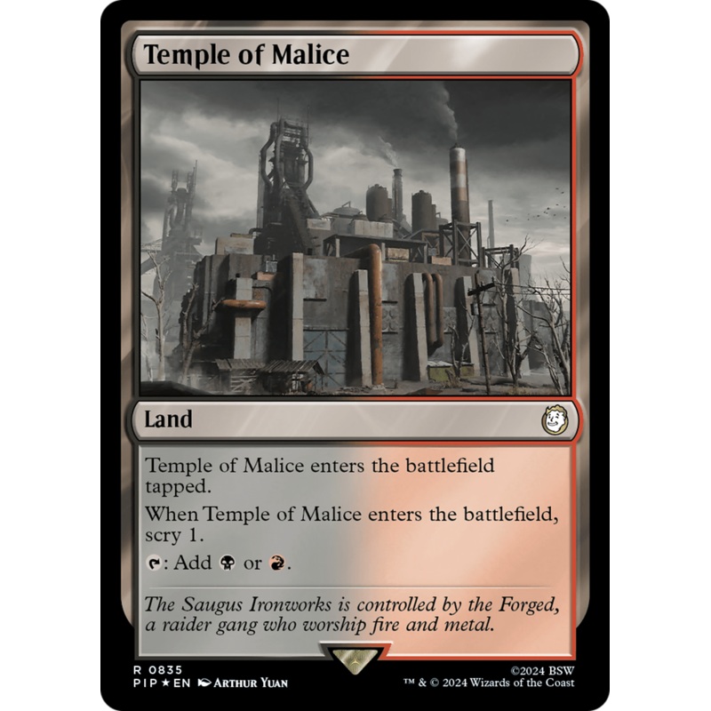 Temple of Malice (Surge Foil) [Fallout]