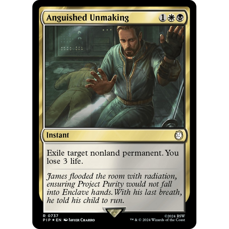 Anguished Unmaking (Surge Foil) [Fallout]