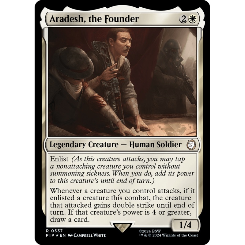 Aradesh, the Founder (Surge Foil) [Fallout]