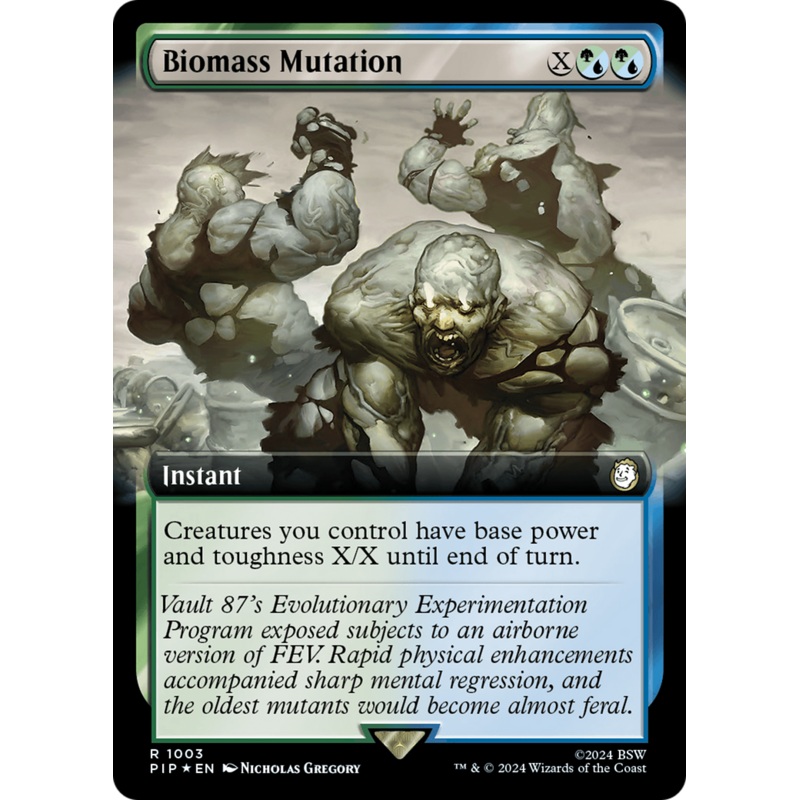 Biomass Mutation (Extended Art) (Surge Foil) [Fallout]