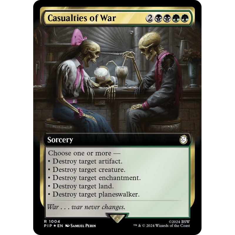 Casualties of War (Extended Art) (Surge Foil) [Fallout]