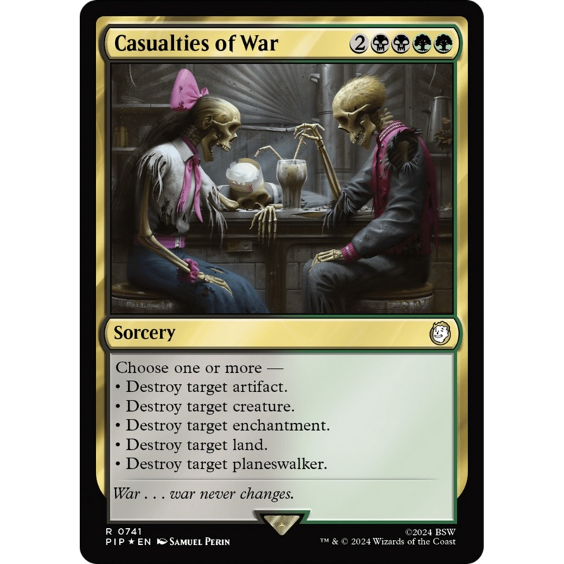Casualties of War (Surge Foil) [Fallout]