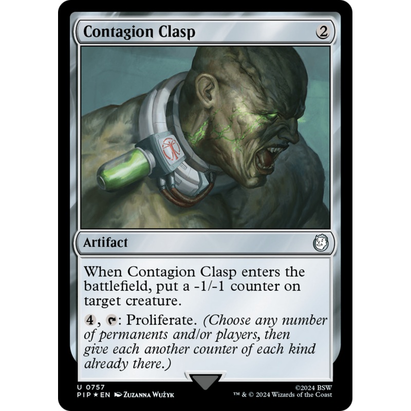 Contagion Clasp (Surge Foil) [Fallout]