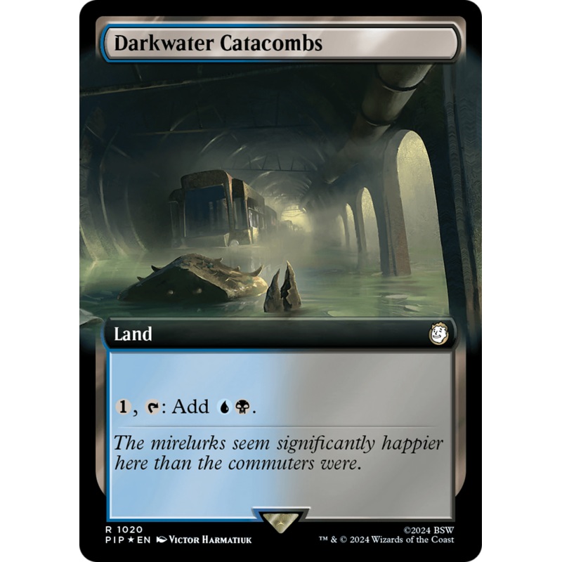 Darkwater Catacombs (Extended Art) (Surge Foil) [Fallout]
