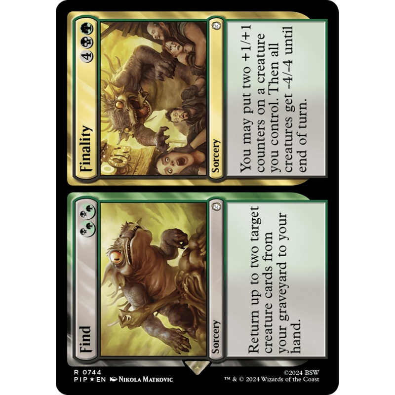Find // Finality (Surge Foil) [Fallout]