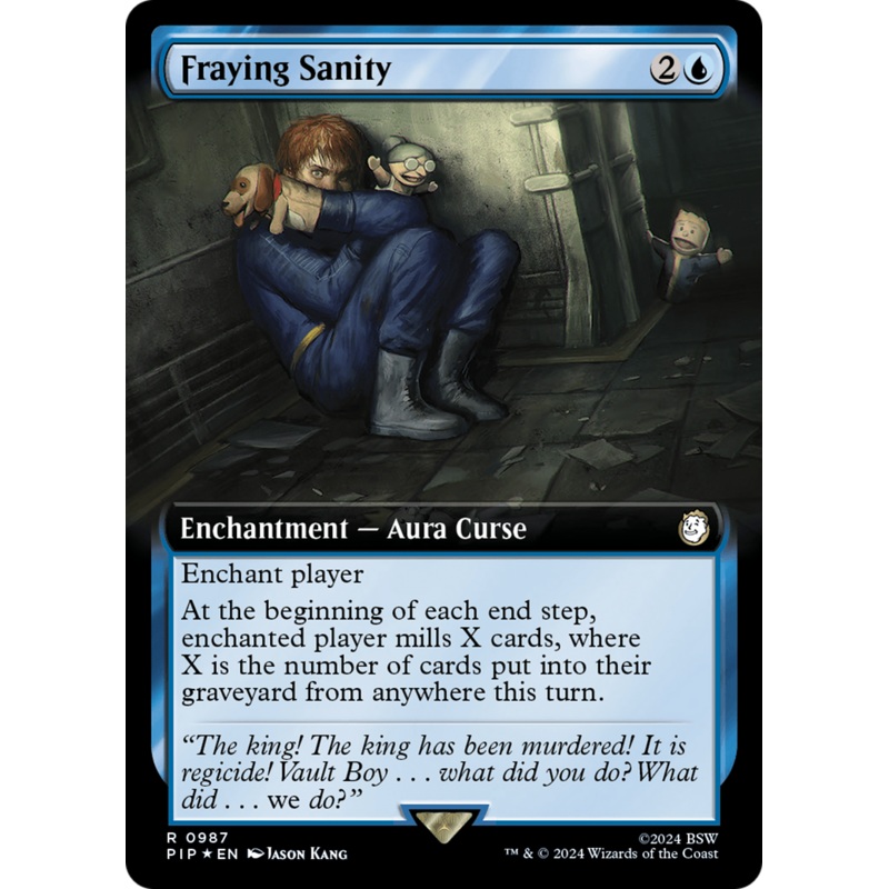 Fraying Sanity (Extended Art) (Surge Foil) [Fallout]