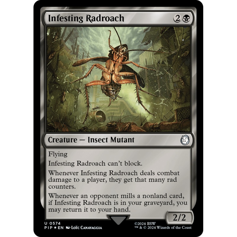 Infesting Radroach (Surge Foil) [Fallout]