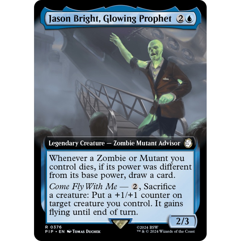 Jason Bright, Glowing Prophet (Extended Art) [Fallout]