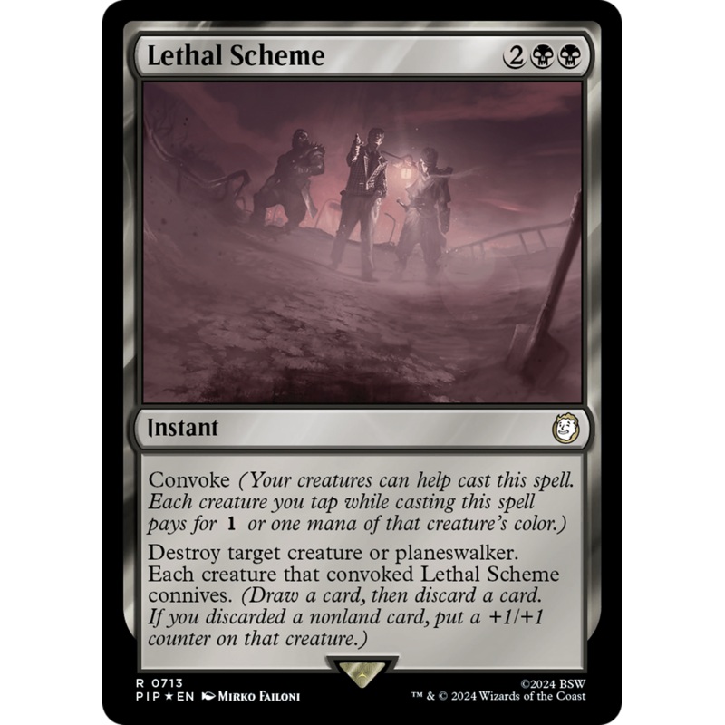 Lethal Scheme (Surge Foil) [Fallout]