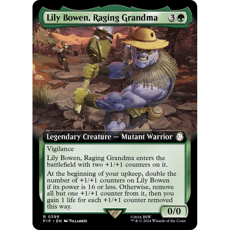 Lily Bowen, Raging Grandma (Extended Art) [Fallout]