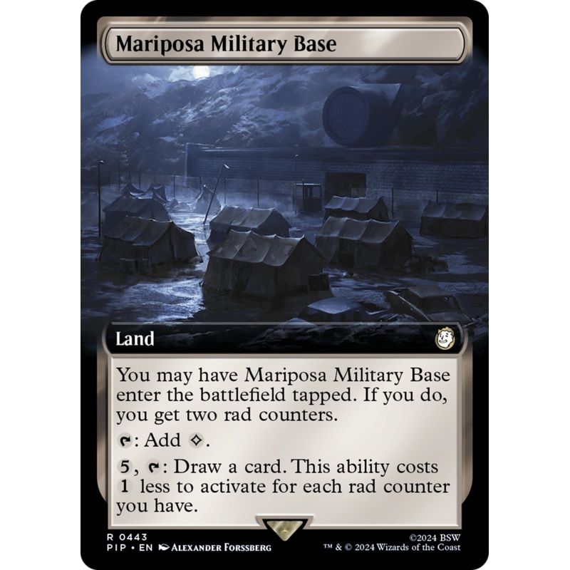 Mariposa Military Base (Extended Art) [Fallout]