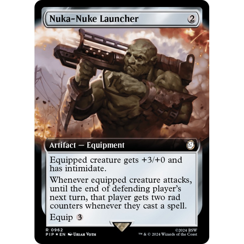 Nuka-Nuke Launcher (Extended Art) (Surge Foil) [Fallout]