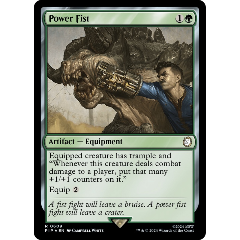Power Fist (Surge Foil) [Fallout]