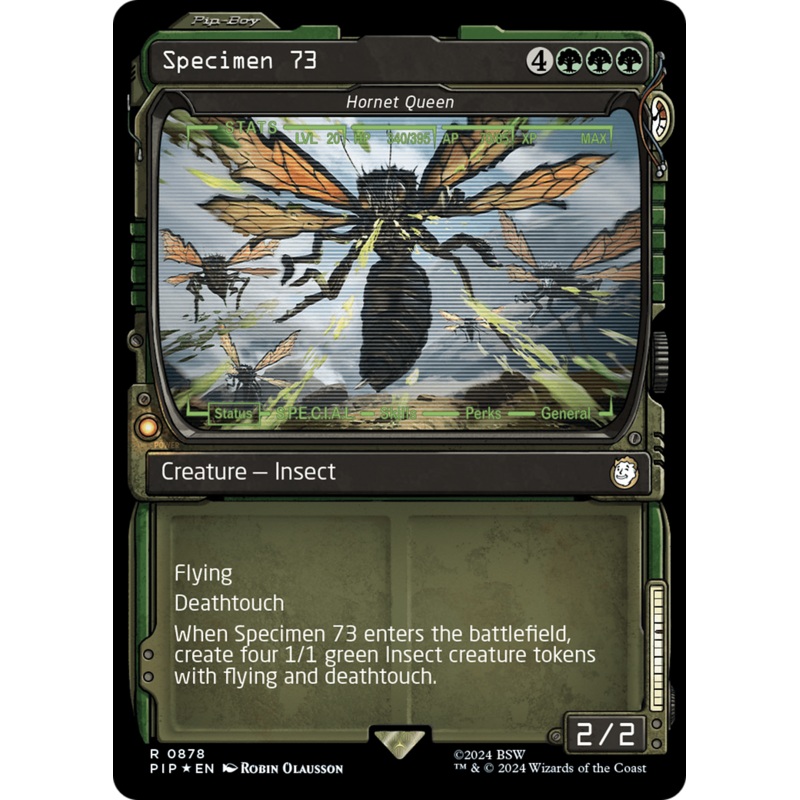 Specimen 73 - Hornet Queen (Showcase) (Surge Foil) [Fallout]