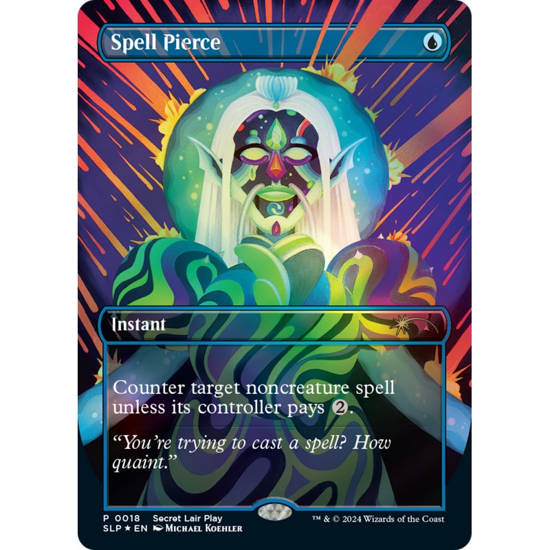 Spell Pierce [Secret Lair Showdown]