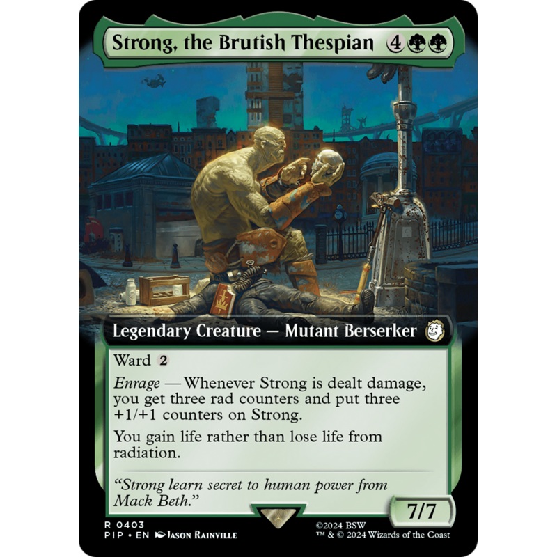 Strong, the Brutish Thespian (Extended Art) [Fallout]