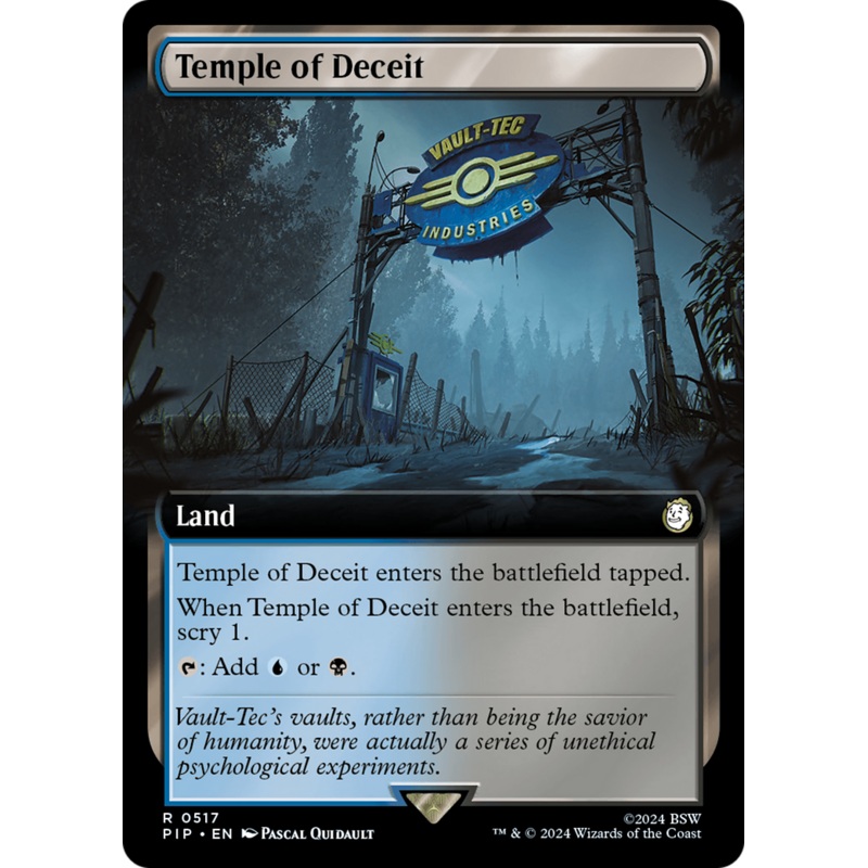 Temple of Deceit (Extended Art) [Fallout]