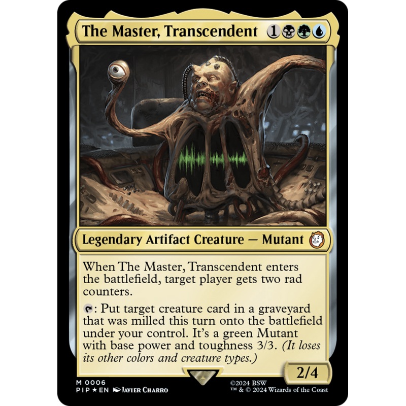 The Master, Transcendent [Fallout]
