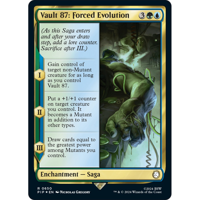 Vault 87: Forced Evolution (Surge Foil) [Fallout]