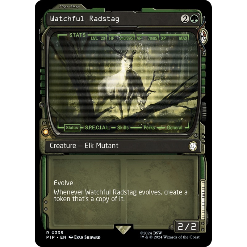 Watchful Radstag (Showcase) [Fallout]