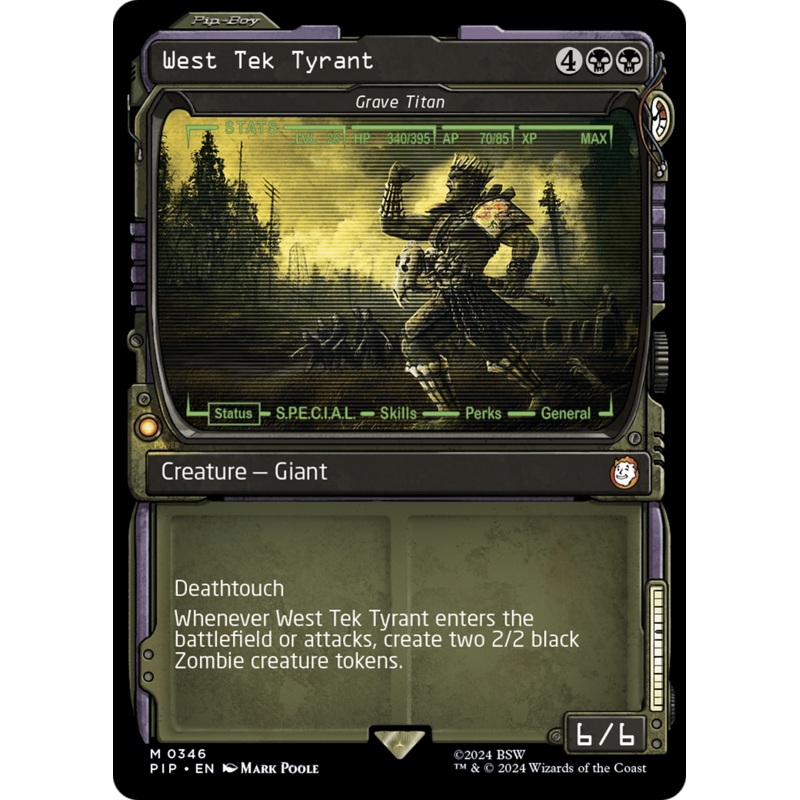 West Tek Tyrant - Grave Titan (Showcase) [Fallout]
